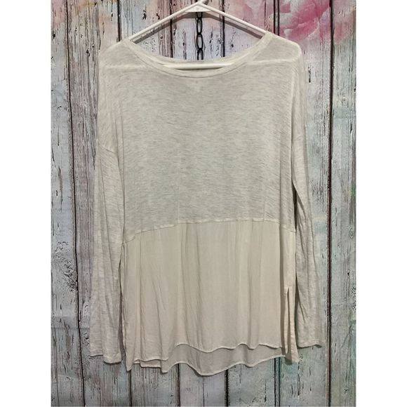 Lou & Grey Size Small Cream Boho Top 🌿💕 - Picture 8 of 14